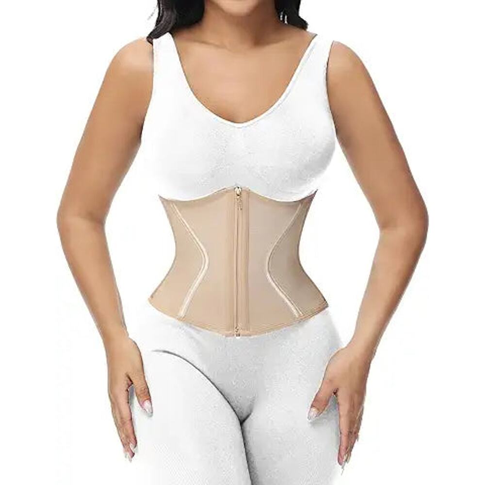 Short Torso Waist Trainer for Women Corset Waist Cincher Shapewear Tummy Control
